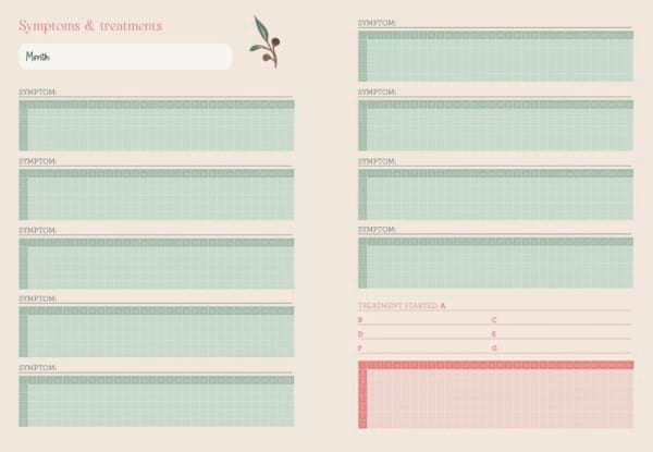 My wellness journal