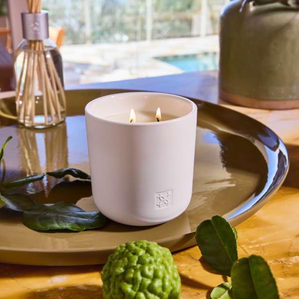 Eucalyptus candle