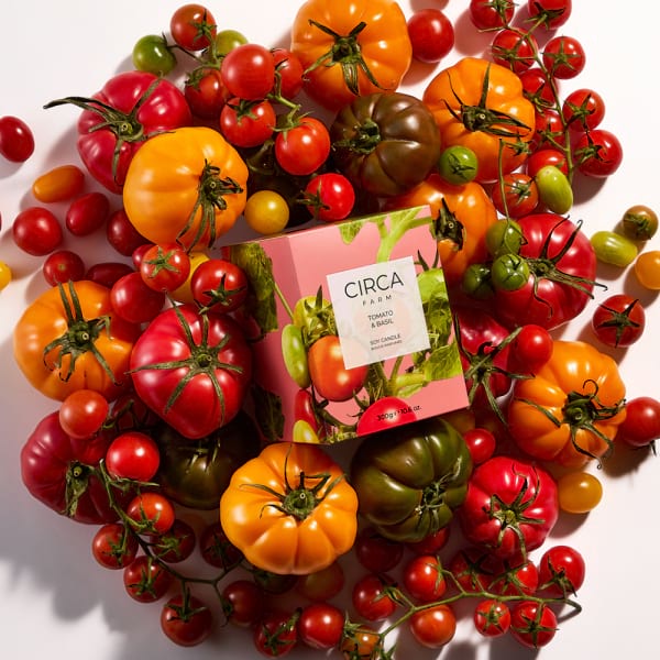 tomato basil candle