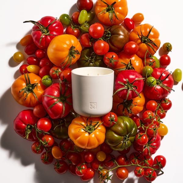 tomato basil candle