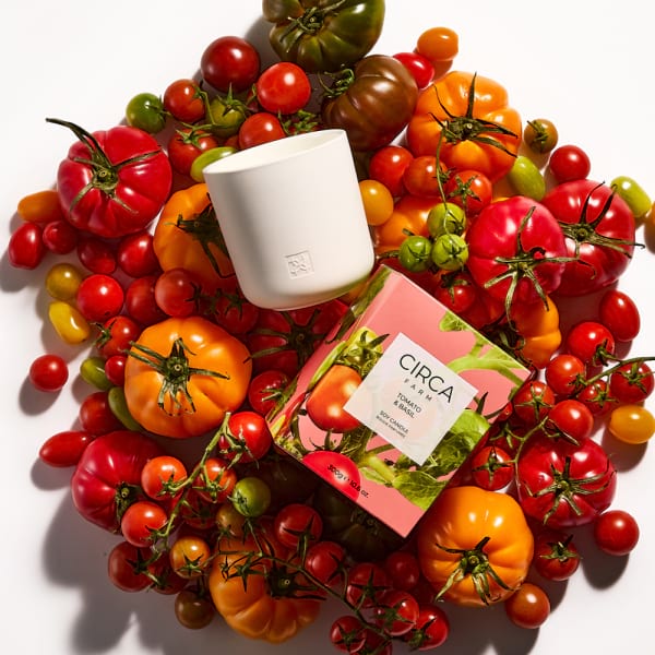 tomato basil candle