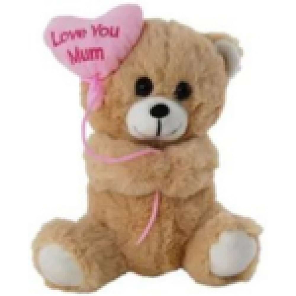 Bear with balloon - Love You Mum