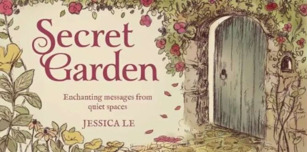 Mini Message Cards - Secret Garden