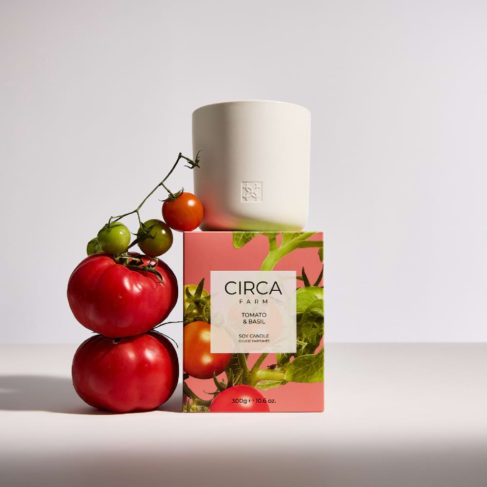 Circa Farm Candle - Tomato and Basil 300g