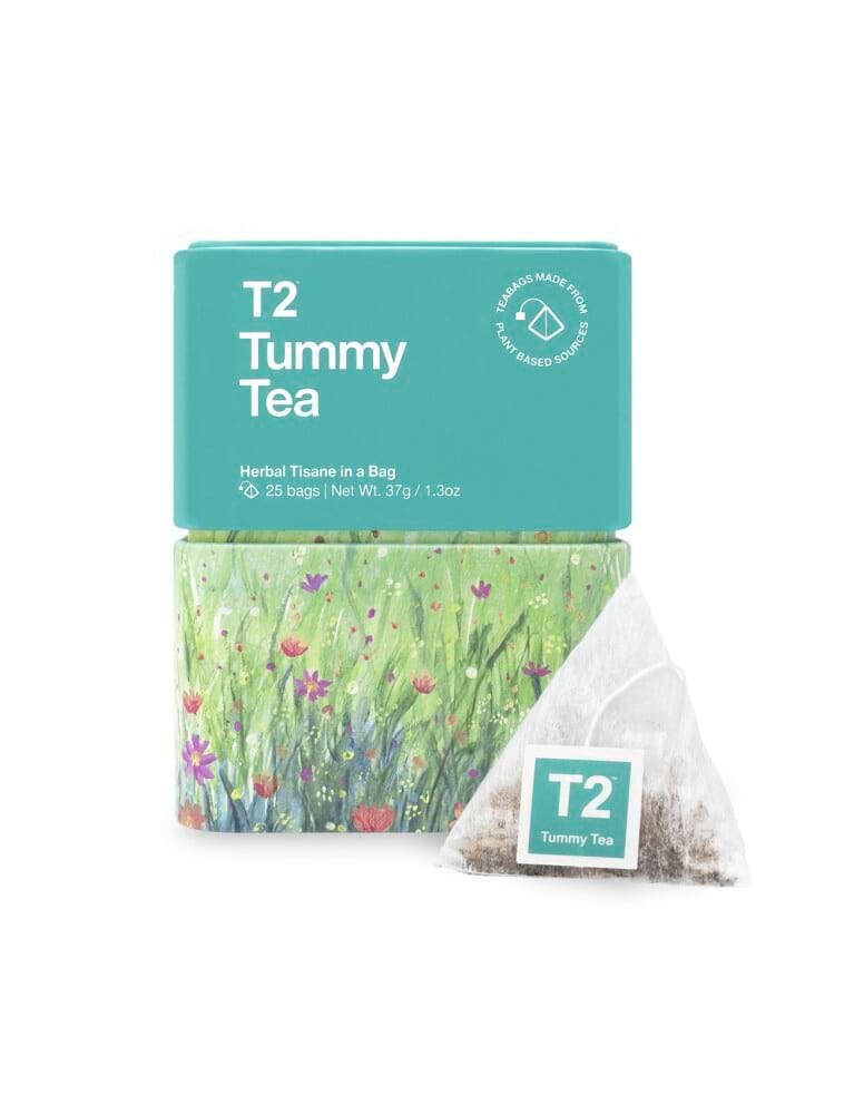T2 Tummy Tea Bags Tin (25 Pack)