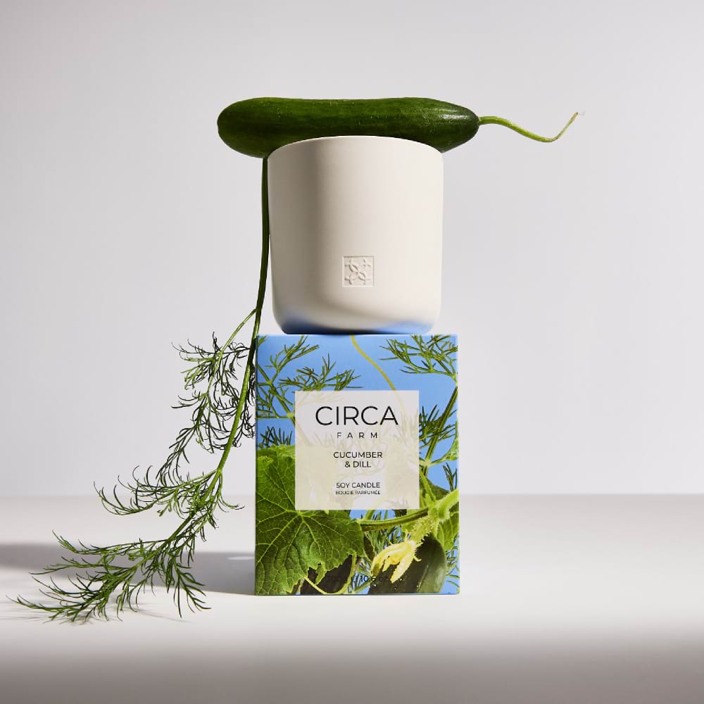 Circa Farm Candle - Cucumber and Dill