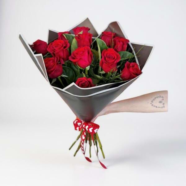 The Red Rose Bouquet