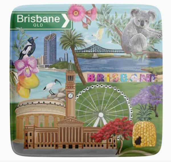 Fridge Magnet G'day Brisbane