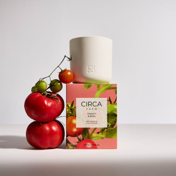 Circa Farm Candle - Tomato and Basil 300g