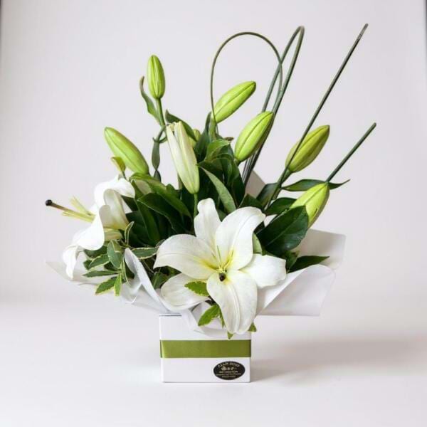 The Oriental Lily Arrangement
