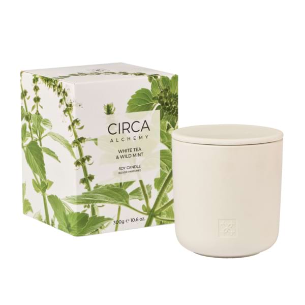 Circa Alchemy Candle - White Tea and Wild Mint 300g